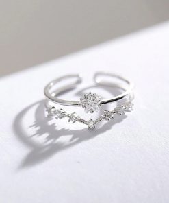 Minimalist Star Open Ring
